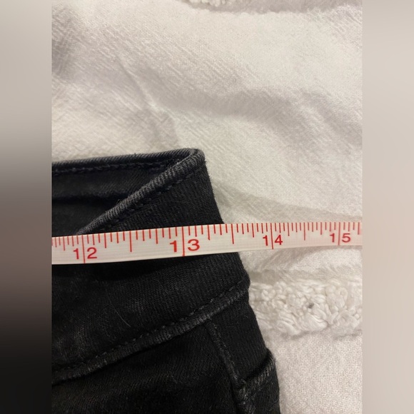 Guess Jeans Distressed Black Denim Size 28 R - Picture 10 of 10